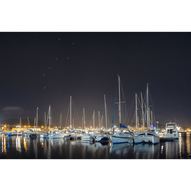 Dingle Marina at Night