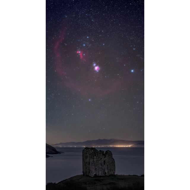 Minard Castle with Orion