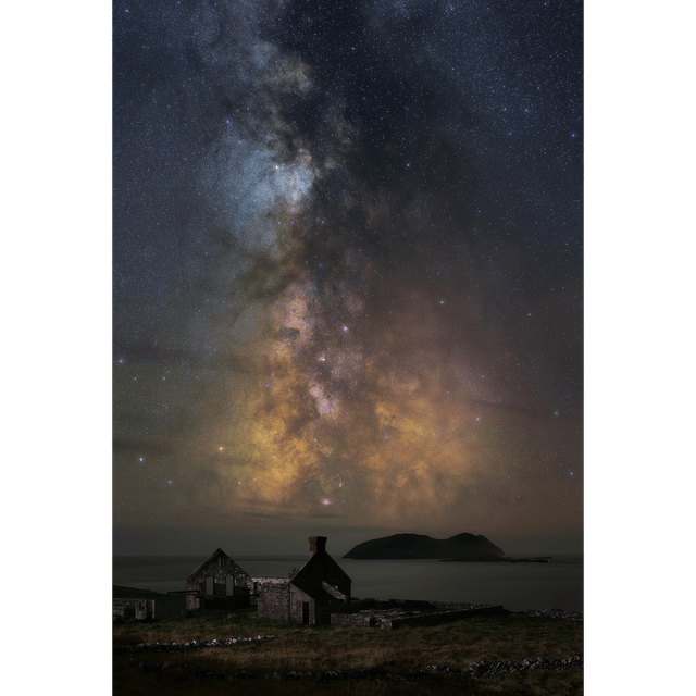 Ryan's Daughter Schoolhouse & Milky Way - Dunquin
