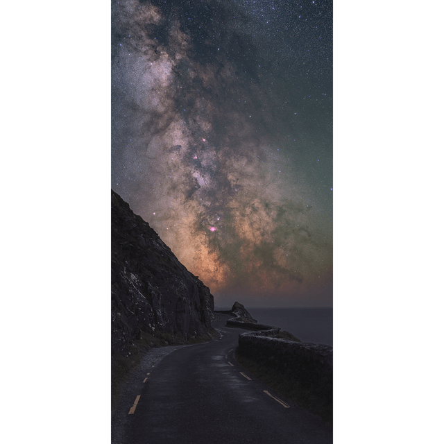 Slead Head with Milky Way