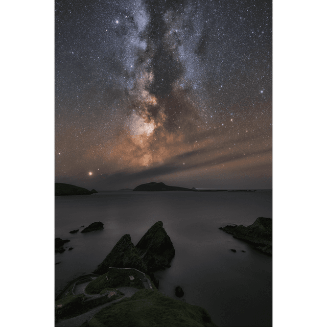 Dunquin Pier - Cé Dhún Chaoin &amp; Milky Way