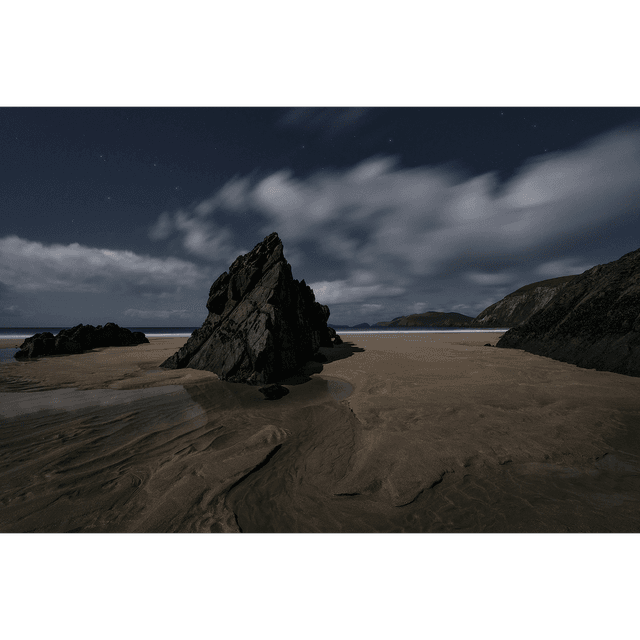 Coumeenoole Beach at Night