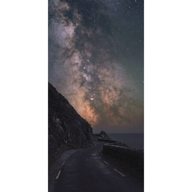 Slead Head with Milky Way